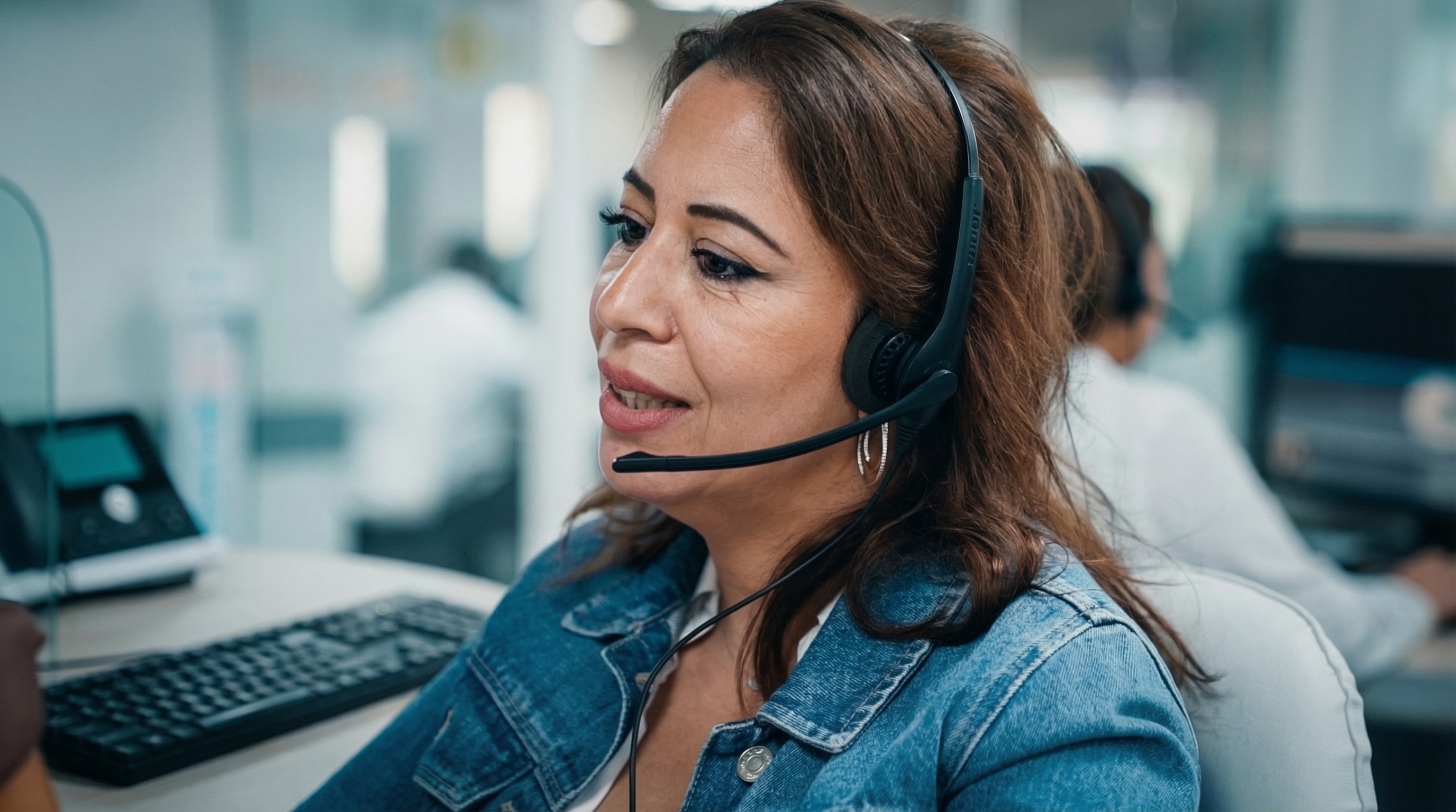 Agent CallInOut au travail