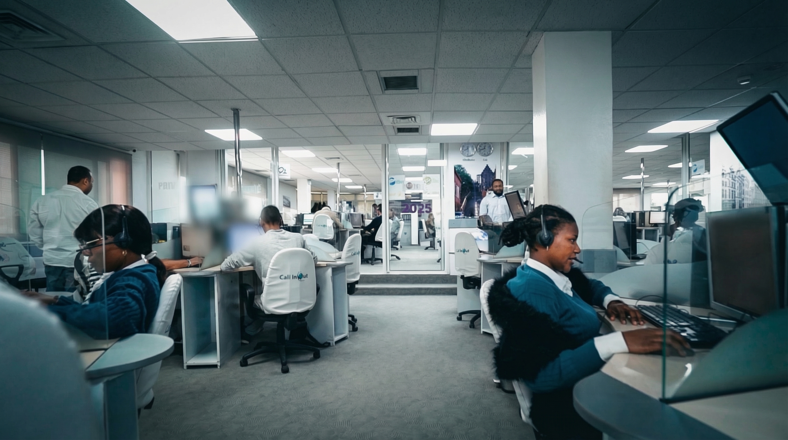 Nos agents à l'œuvre