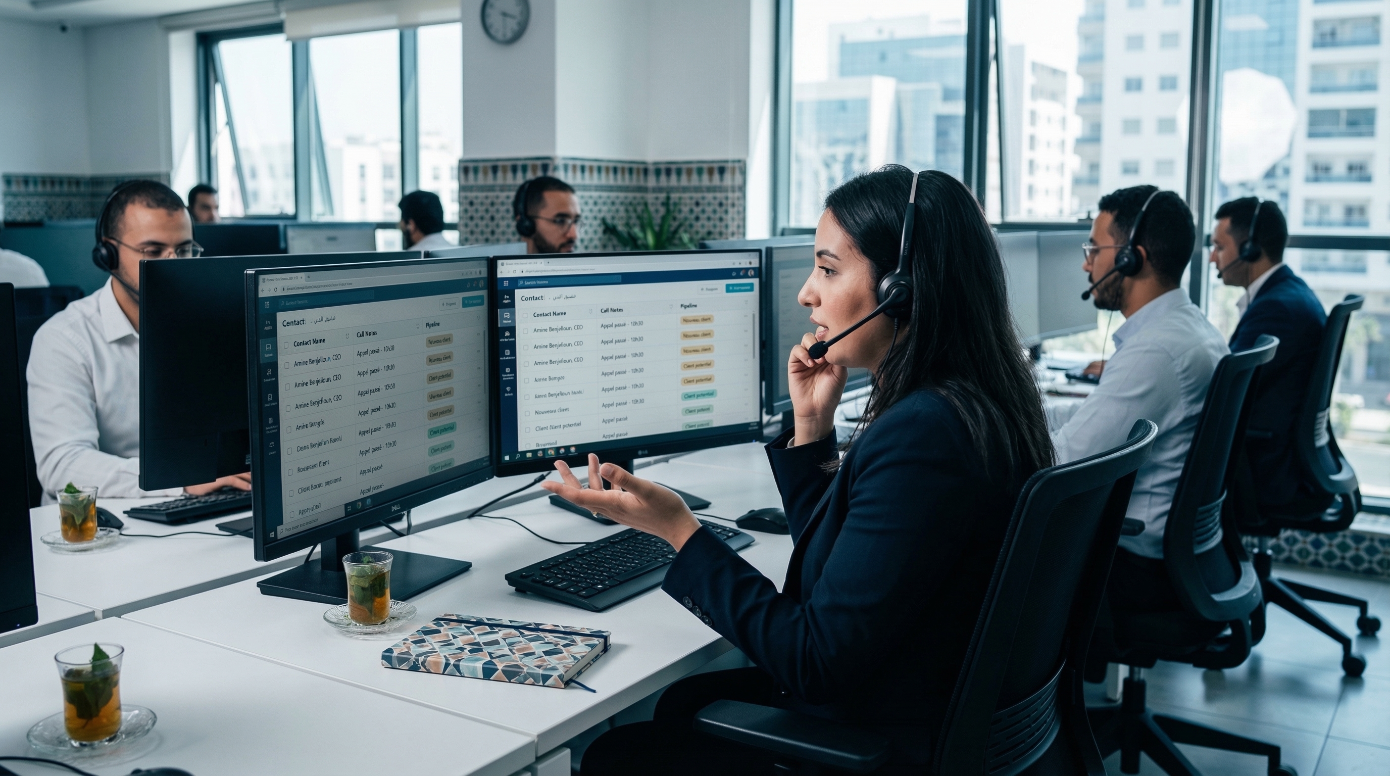 Équipe prospection CallInOut